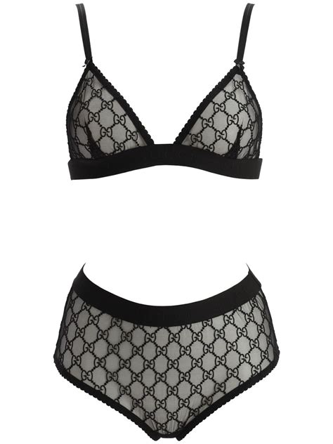 gucci lingerie set|gucci bra and panty set.